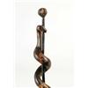 Image 1 : OUTSTANDING FOLK ART CARVED SNAKE CANE.  