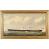 Image 1 : GEORGE MEARS (British, 1865-1910) PADDLE PACKET “VICTORIA”