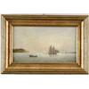 Image 1 : WILLIAM E. NORTON (American, 1843-1916) SAILING - MAINE COAST
