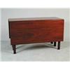 Image 1 : 18TH CENTURY CHIPPENDALE MAHOGANY DEEP DROP LEAF DINING TABLE