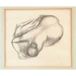 ARISTIDE MAILLOL (French, 1861-1944) “FEMME ACCROUPIE, VUE DE DOS”