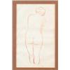 Image 1 : ARISTIDE MAILLOL (French, 1861-1944) “FEMME NUE, VUE DE DOS”