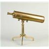 Image 1 : BRASS TABLETOP TELESCOPE BY BADDELY, ALBRIGHTON