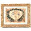 Image 1 : ENRIQUE GRAU (Colombian, 1920-) BLUE EYED GIRL