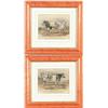 Image 1 : J. MOORE (Publishers, British 19th Century) PAIR OF BULL PORTRAITS