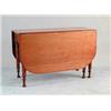 Image 1 : PENNSYLVANIA SHERATON DEEP LEAF SWING LEG DINING TABLE