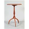 Image 1 : HEPPLEWHITE CHERRY TIP TOP CANDLESTAND