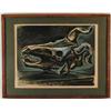 Image 1 : PABLO PICASSO (Spanish, 1881-1973) STEER SKULL ON A TABLE