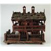 Image 1 : FANTASTIC CARVED MULTI-LEVEL HOUSE