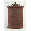 Image 1 : FOLK ART CARVED MEDICINE CABINET