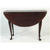 Image 1 : QUEEN ANNE DROP LEAF DINING TABLE