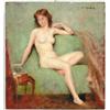 Image 1 : LEON LAURENT GALAND (French, 1872-1960) SEATED NUDE