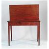 Image 1 : GEORGE III MAHOGANY GAME TABLE