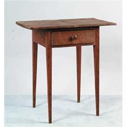 COUNTRY ONE DRAWER HEPPLEWHITE STAND