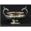 Image 1 : ROSE DECORATED ENGLISH STERLING SUGAR BOWL