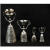 Image 1 : FOUR STERLING MARRIAGE CUPS