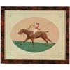 Image 1 : HENRI BAUD (European, 20th Century) THE POLO PLAYER