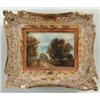 Image 1 : SCHOOL OF THEODORE ROUSSEAU (French, 1812-1867) FIGURE ON A RURAL PATH IN SUMMERTIME