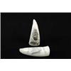 Image 1 : TWO ENGRAVED WHALE’S TEETH