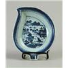 Image 1 : CANTON BLUE AND WHITE LEAF DISH