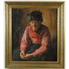 Image 1 : ANDRIANUS “ADRI” C. BLEYS (Dutch, 1877-1964) VOLENDAM FISHERMAN WITH PIPE