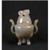 Image 1 : CARVED COVERED JADE DISH