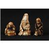 Image 1 : LOT OF THREE IVORY NETSUKES