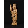 Image 1 : CARVED IVORY ORIENTAL FIGURE