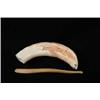 Image 1 : TWO BONE/TUSK ITEMS