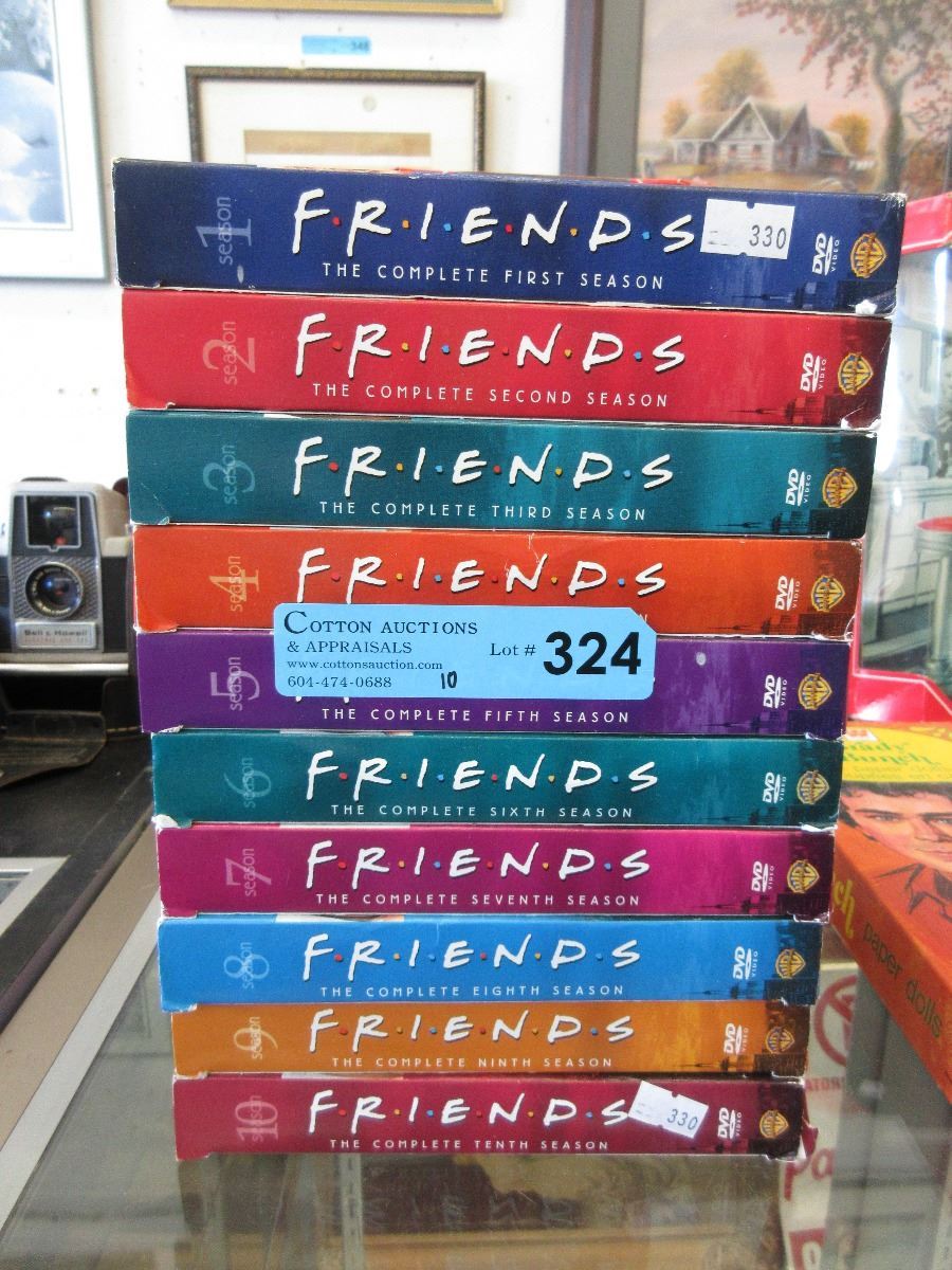 Friends Season 110 DVD box sets