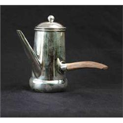 MEXICAN STERLING SIDE HANDLED COFFEE POT