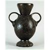 Image 1 : LARGE BRONZE GERMAN PRESENTATION TWO HANDLED VASE