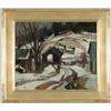 Image 1 : EMILE A. GRUPPE (American, 1896-1978) “MARCH THAW” or “MELTING SNOW”