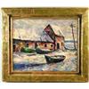 Image 1 : HOBART HENRY NICHOLS (American, 1869-1962) WINTER IN ROCKPORT