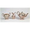 Image 1 : THREE PIECE ENGLISH STERLING TEA SET