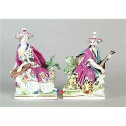 PAIR OF MEISSEN FIGURINES