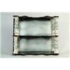 Image 1 : FINE MIRROR BACK SHAPED WALL SHELF WITH DRESDEN PORCELAIN COLUMNS