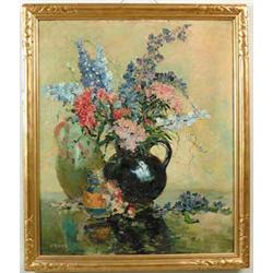 ANTHONY THIEME (American, 1888-1954) “STILL LIFE”