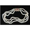 Image 1 : LOVELY THREE STRING STRAND OF PEARLS