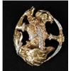 Image 1 : INCREDIBLE 18K GOLD AND DIAMOND BROOCH