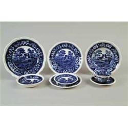 COPELAND SPODE TOWER: 103 PIECE DINNER SERVICE FOR TWELVE