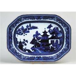COPELAND SPODE BLUE WILLOW PLATTER