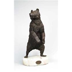 NICHOLAI IVANOVITCH LIBERICH (Russian, 1828-1883) STANDING BEAR