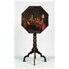 Image 1 : FABULOUS RUSSIAN TILT TOP PAINT DECORATED STAND