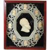 Image 1 : FINE CARVED ONYX WALL PLAQUE WITH GREEK PHILOSOPHERS CAMEOS