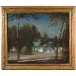 GUSTAVE ADOLPH WIEGAND (American, 1870-1957) “PICKERING HOUSE”