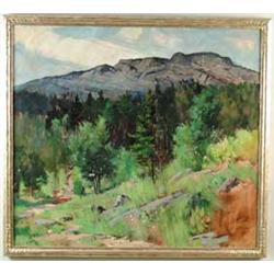 CHARLES CURTIS ALLEN (American, 1886-1950) MOUNT MONADNOCK, NH