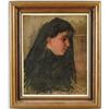 Image 1 : CHARLES ALLEN WINTER (American, 1869-1942) “PORTRAIT OF A YOUNG WOMAN”