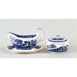 COPELAND SPODE TOWER: TWO PIECES