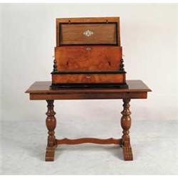 13" INTERCHANGEABLE CYLINDER MUSIC BOX. 